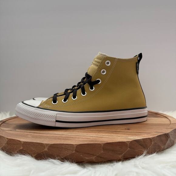 Converse Chuck Taylor All Star Hi Leather Size Men's 7.5 Women's 9.5 Dunes/Cape - Picture 6 of 10